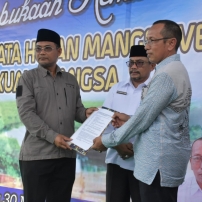 Peresmian Pembukaan Kembali Ekowisata Hutan Mangrove Kuala Langsa